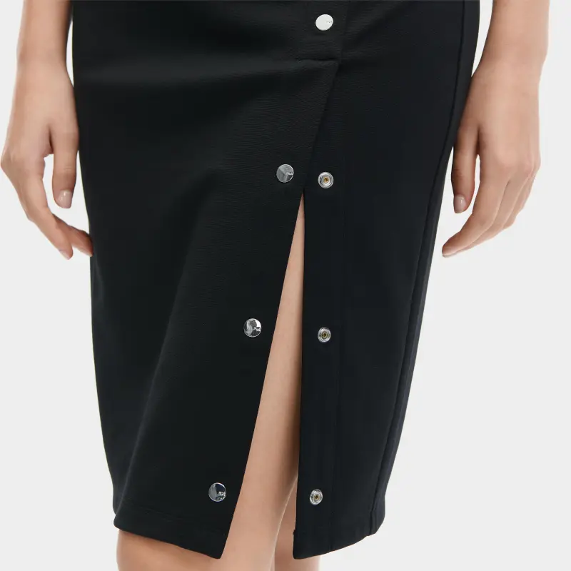 FILA Short Sleeved Dresses Women's Black-2