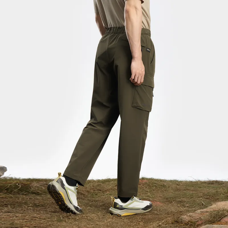 FILA x BBC EARTH Casual Pants Men Chestnut-5