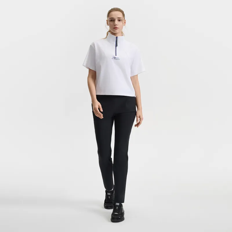 FILA Fitness Polo Shirt Women's Jade White-6