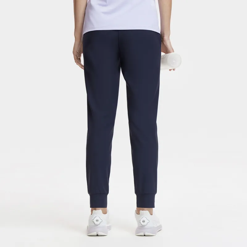 FILA Knitted Sweatpants Women's RD Royal Blue-4