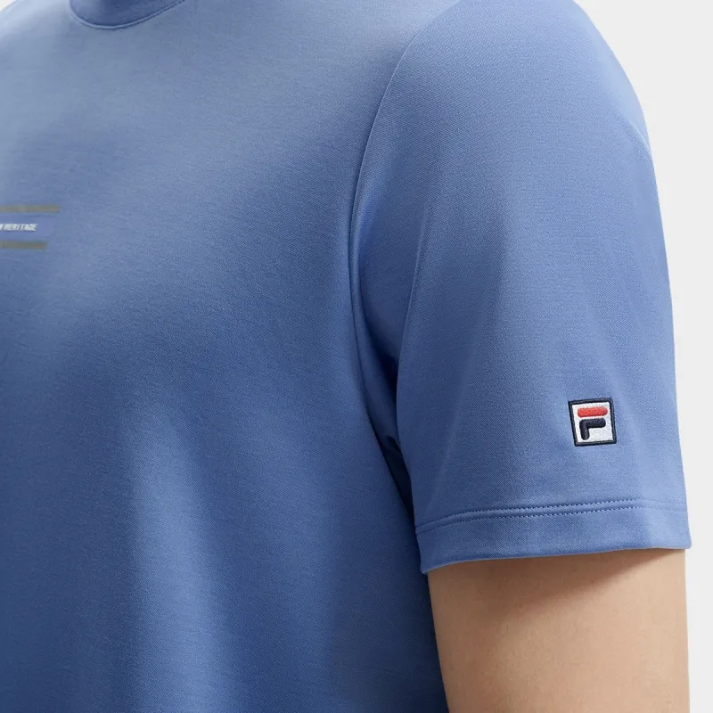 FILA T Shirts Men Matte Blue-4