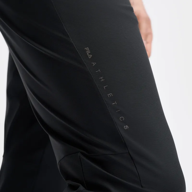 FILA Knitted Sweatpants Men Pitch Black-5