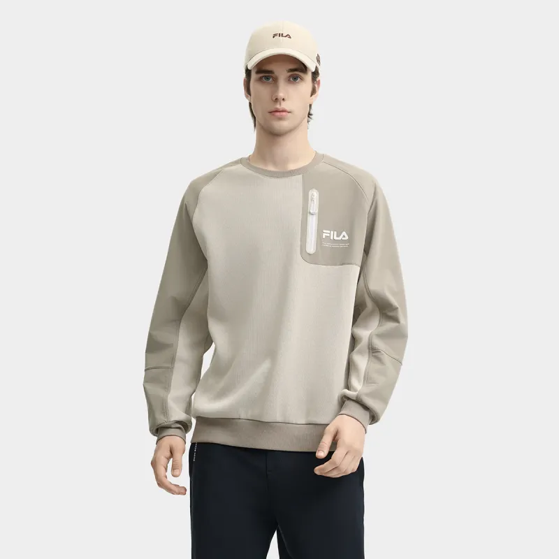 FILA Sweatshirt Men's Matured Yellow-2