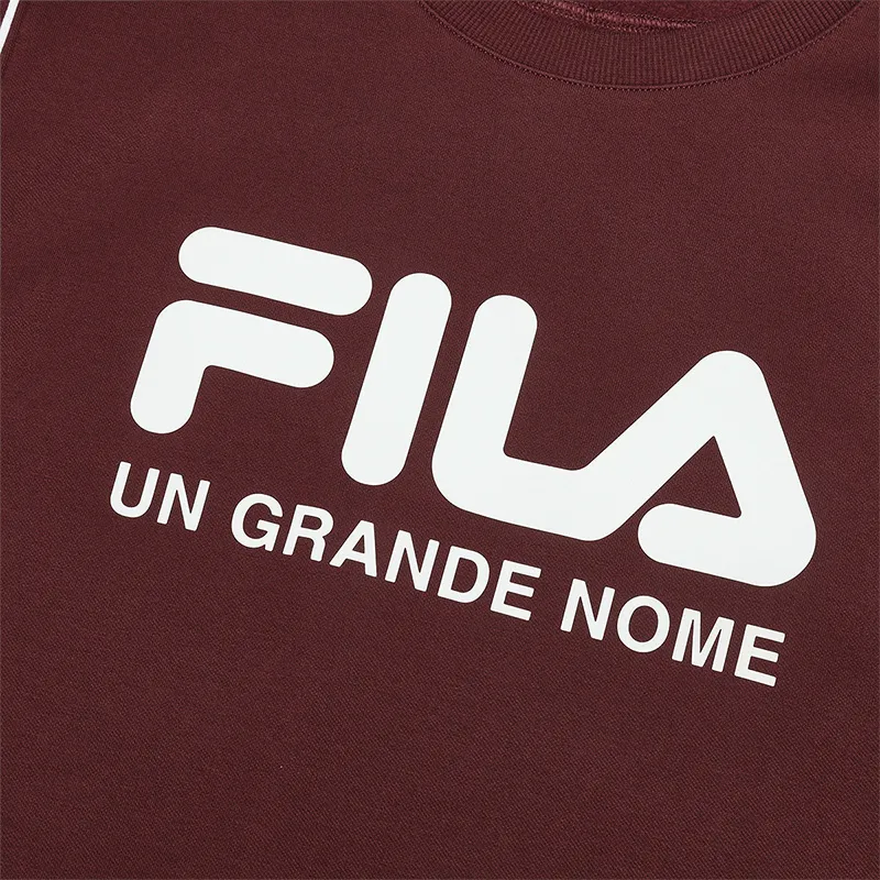FILA ORIGINALE Sweatshirt Men's Tree Port Burgundy-6