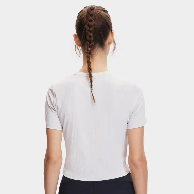 FILA T Shirts Women's Lead Gray-3