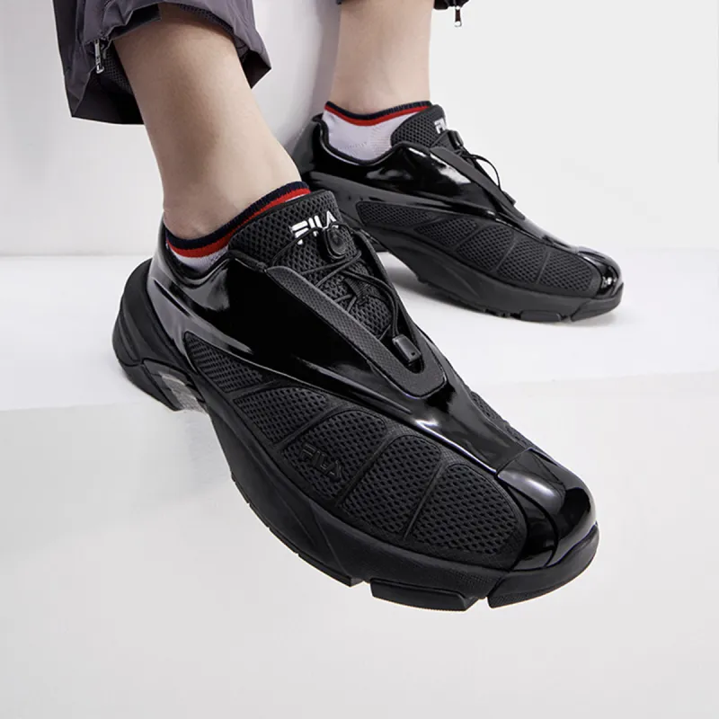 FILA REPLICA Low Top Casual Shoes Men's Black-5