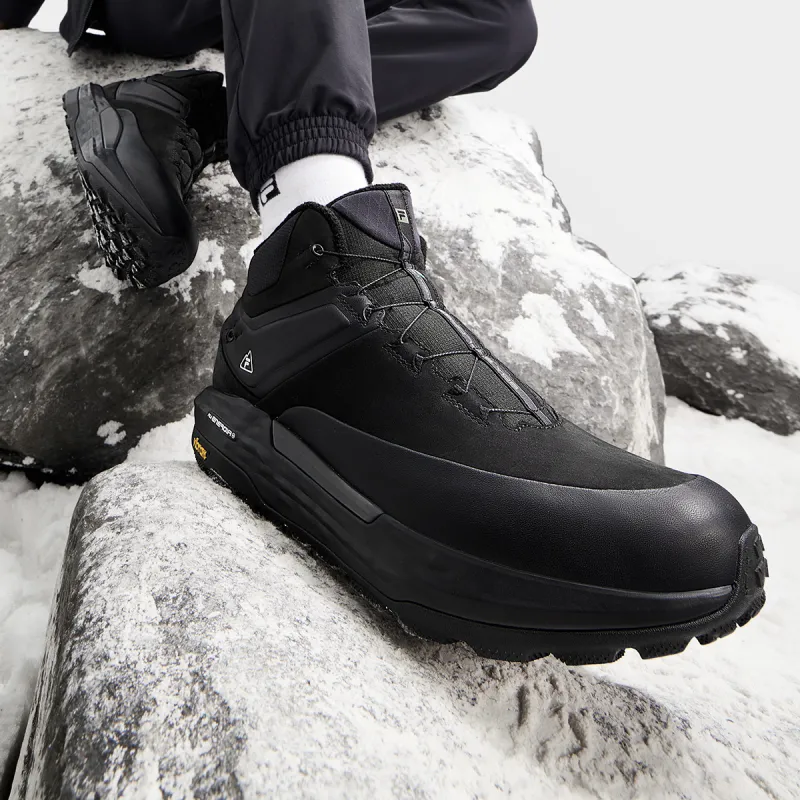 FILA BOA EXPLORER 2 Slip Resistant High Top Running Shoes Men's Black-5