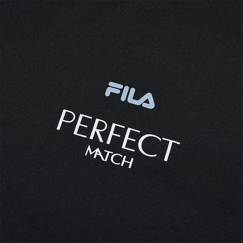 FILA T Shirts Men Pitch Black-7