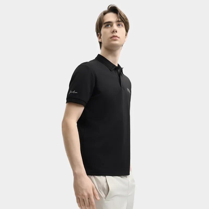 FILA MODERN HERITAGE Polo Shirt Men's Jet Black-4