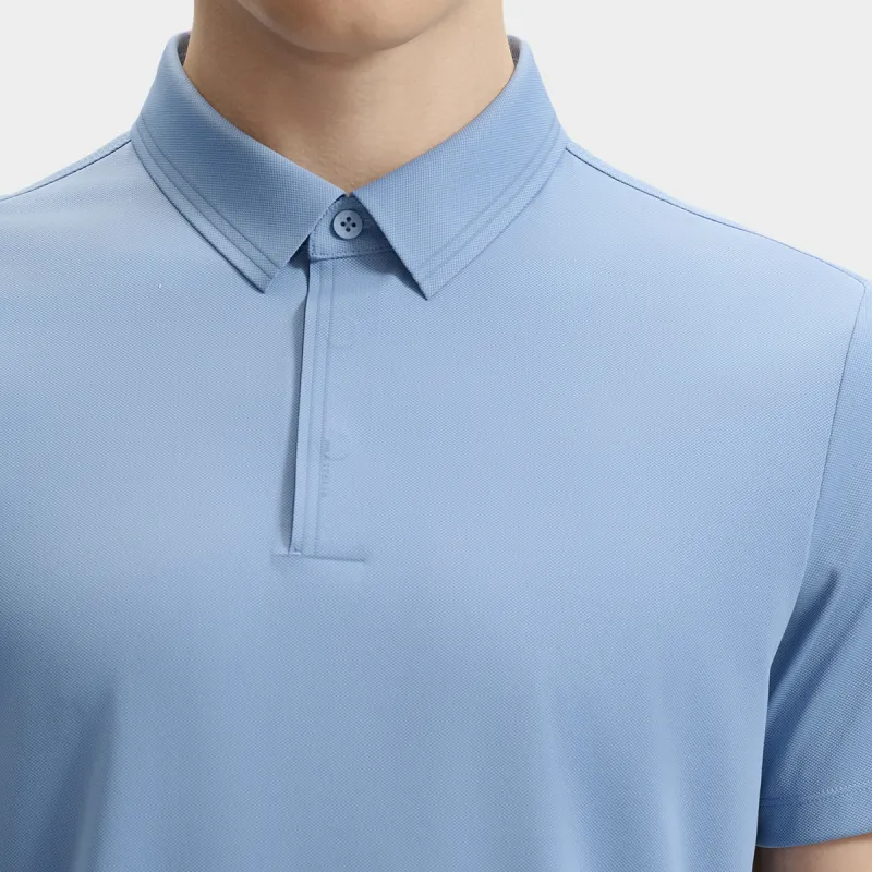 FILA Polo Shirt Men's Elegant Blue-2