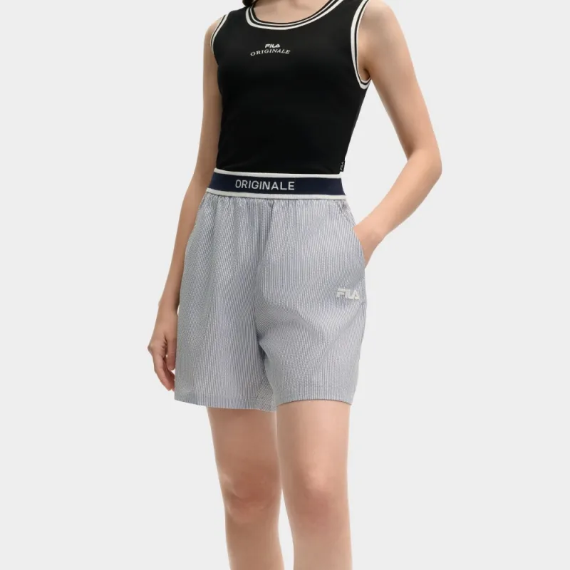 FILA ORIGINALE Casual Shorts Women's Cloud White-3