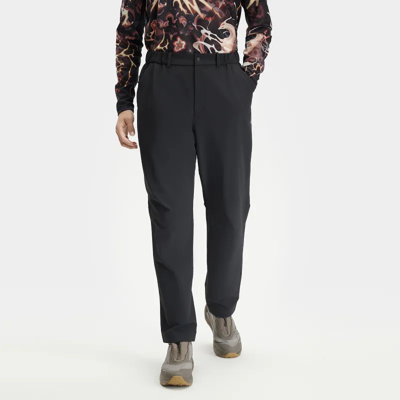 FILA EXPLORER Casual Pants Men's Pitch Black-3