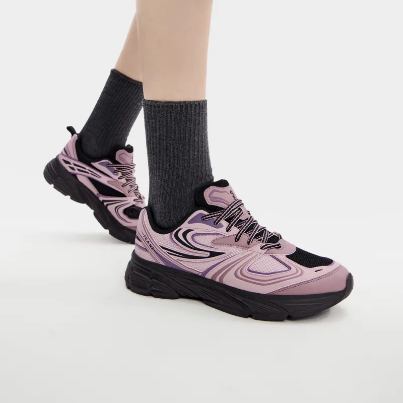 FILA Low Top Casual Shoes Women's Breeze Purple/Red Brown Rose-7