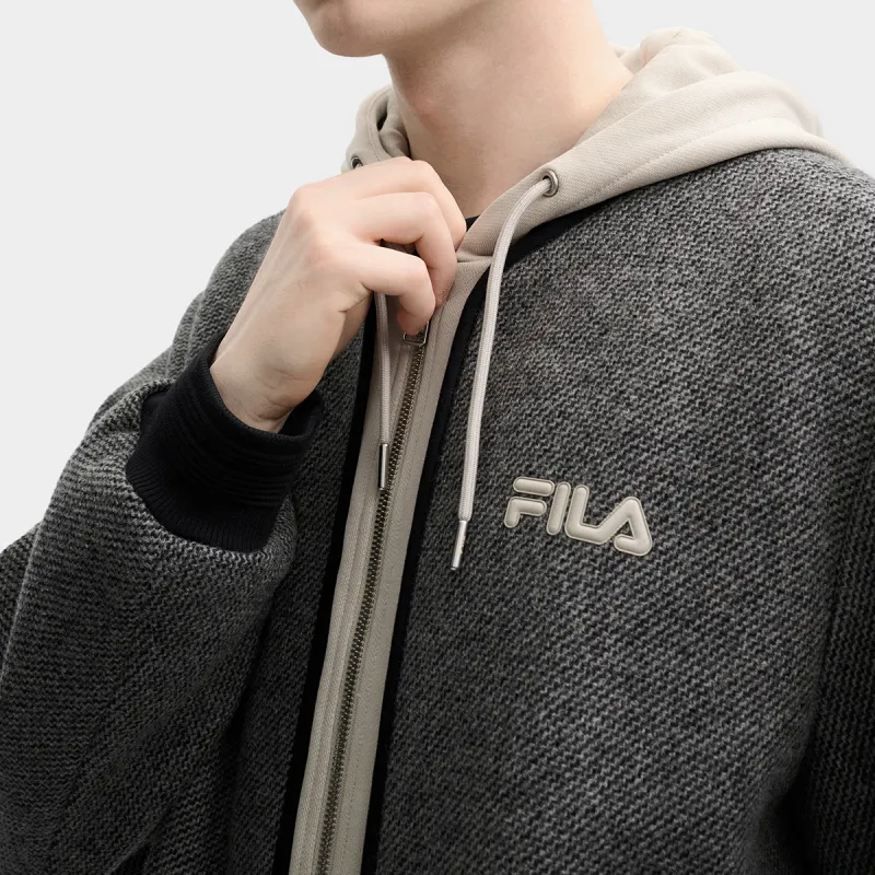 FILA MODERN HERITAGE Jacket Men's Heather Gray-2