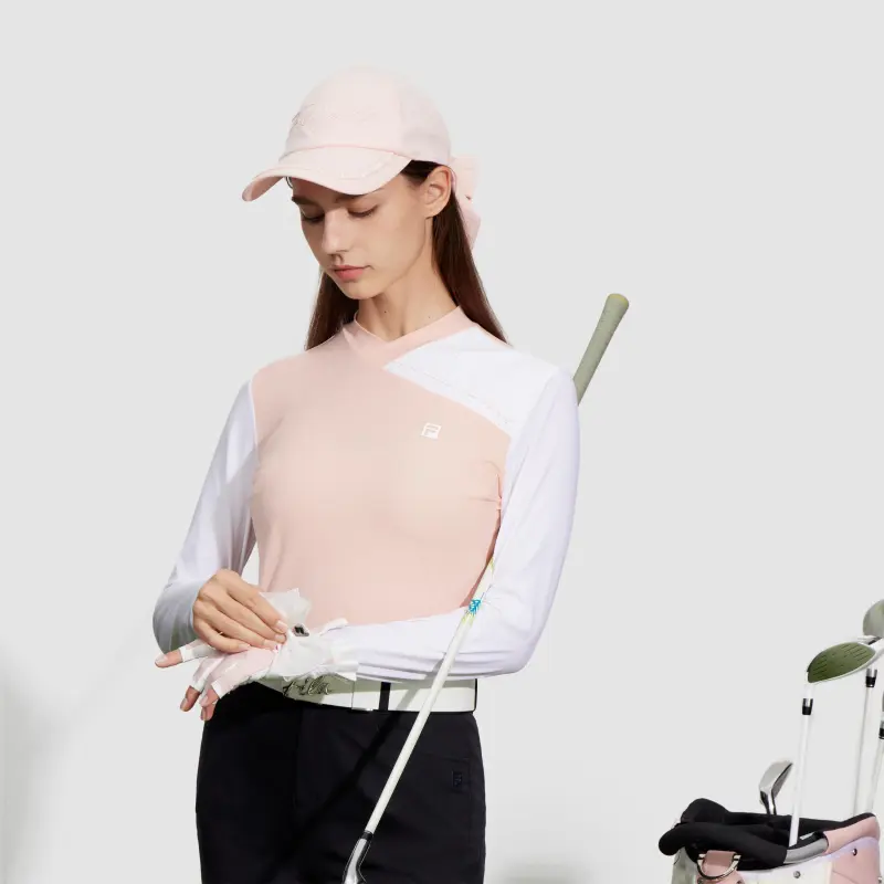 FILA T Shirts Women's Peach Ice Cream Powders-5