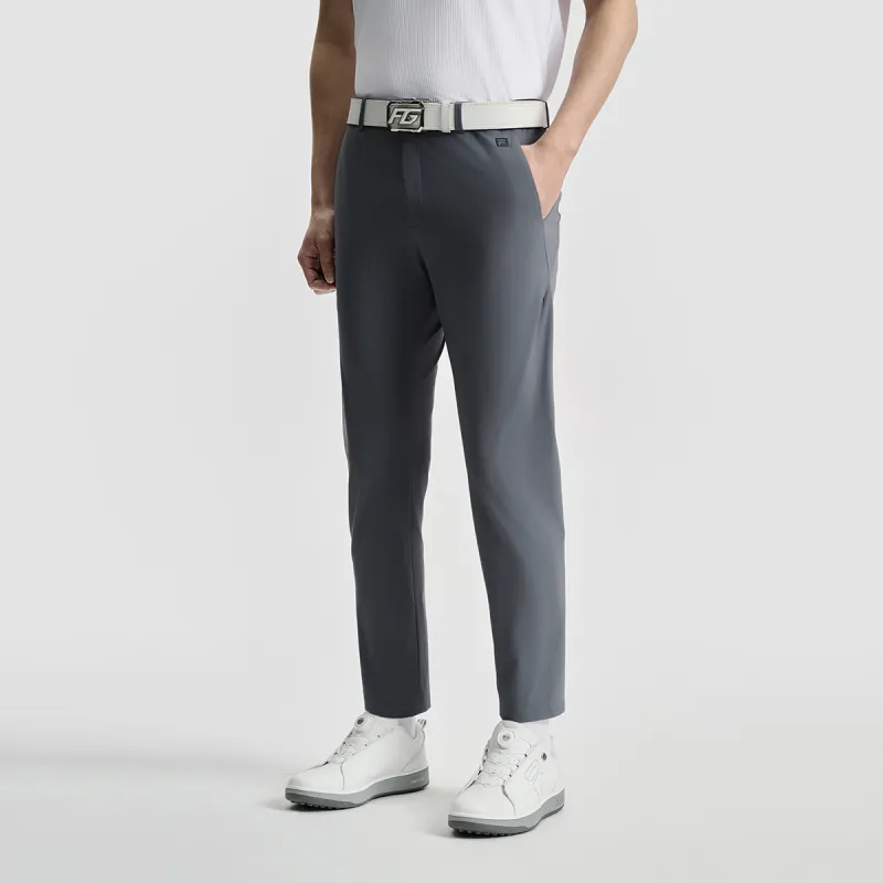 FILA Golf Series Knitted Sweatpants Men's Phantom Night Gray-2