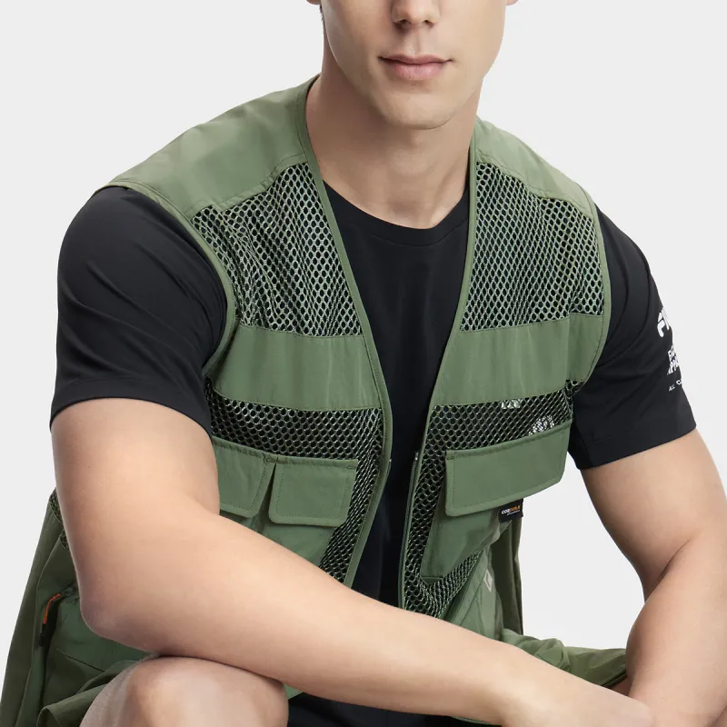 FILA Vests Men Alkaline Green-3
