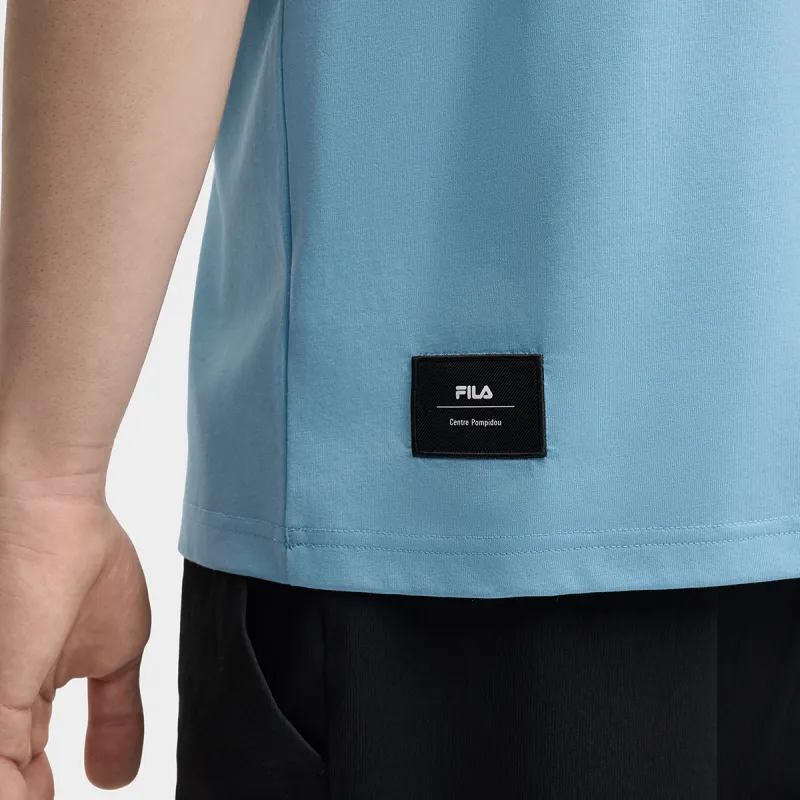 FILA T-Shirt Men's Star Chain Blue-5