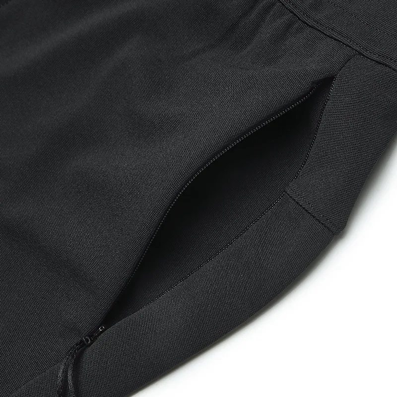 FILA Knitted Sports Pants Men's Pitch Black-7