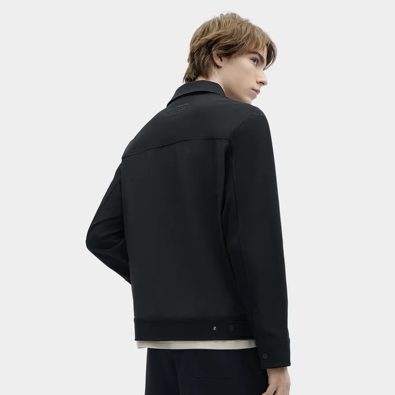 FILA Jackets Coats Men's Jet Black-3