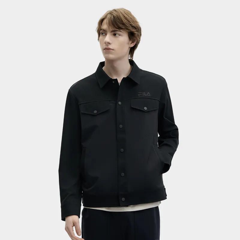 FILA Jackets Coats Men's Jet Black-4