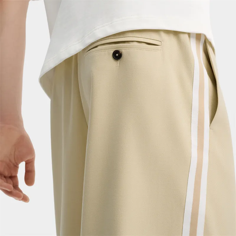 FILA Casual Pants Men Stone Sand Khaki-3
