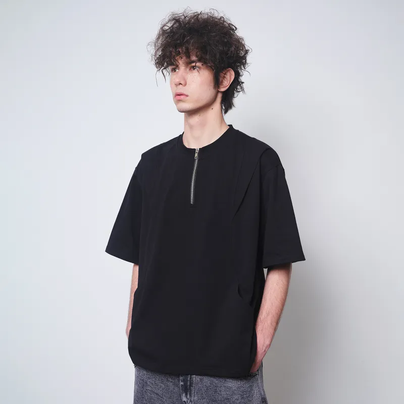 PASET T Shirts Unisex Black-5