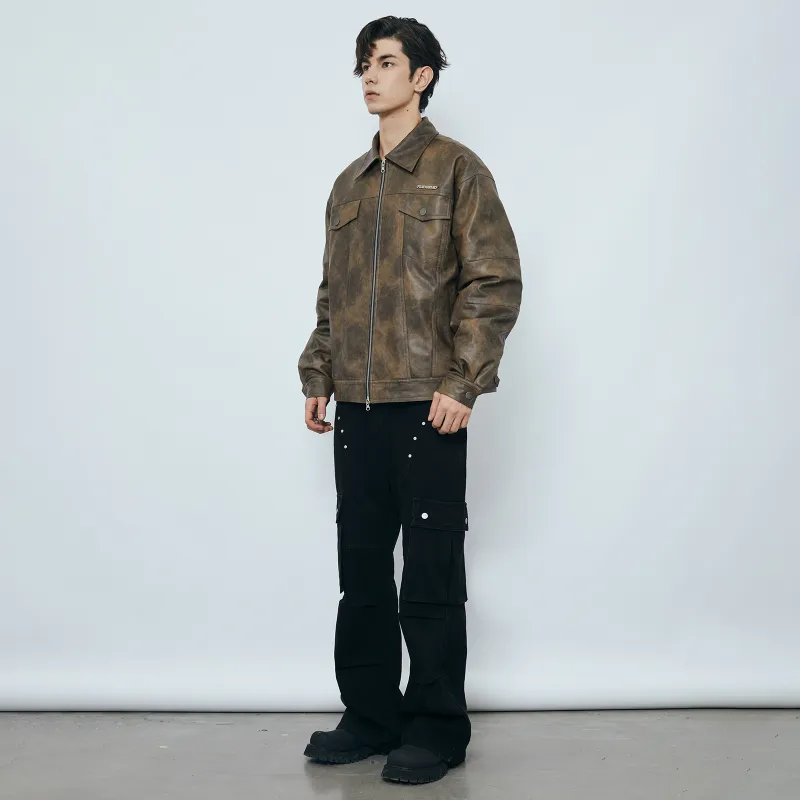 PASET Winter Cotton Lint Jacket Unisex Coffee-4