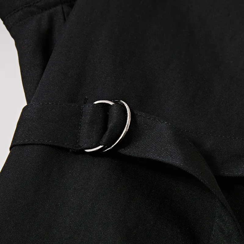 PASET Casual Pants Unisex Black-5