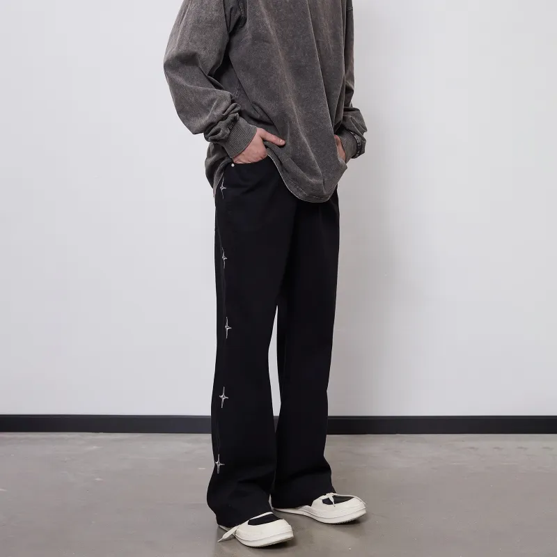 PASET Jeans Unisex Black-7