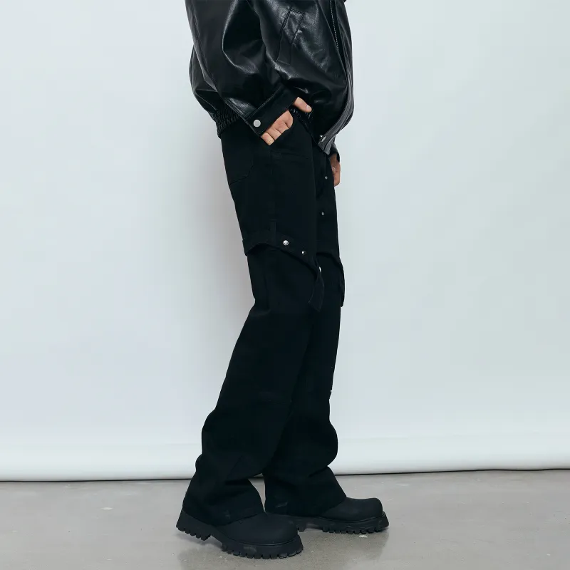 PASET Jeans Unisex Black-7