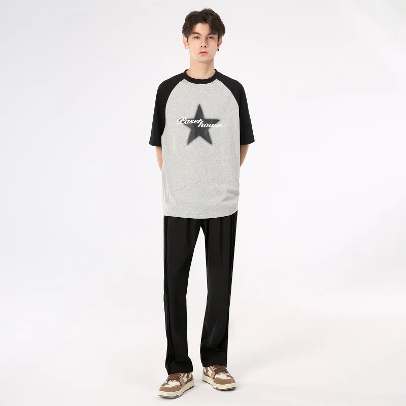 PASET Casual Pants Unisex Black-2