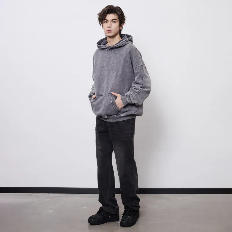 PASET Jeans Unisex Washable Smoke Gray-3