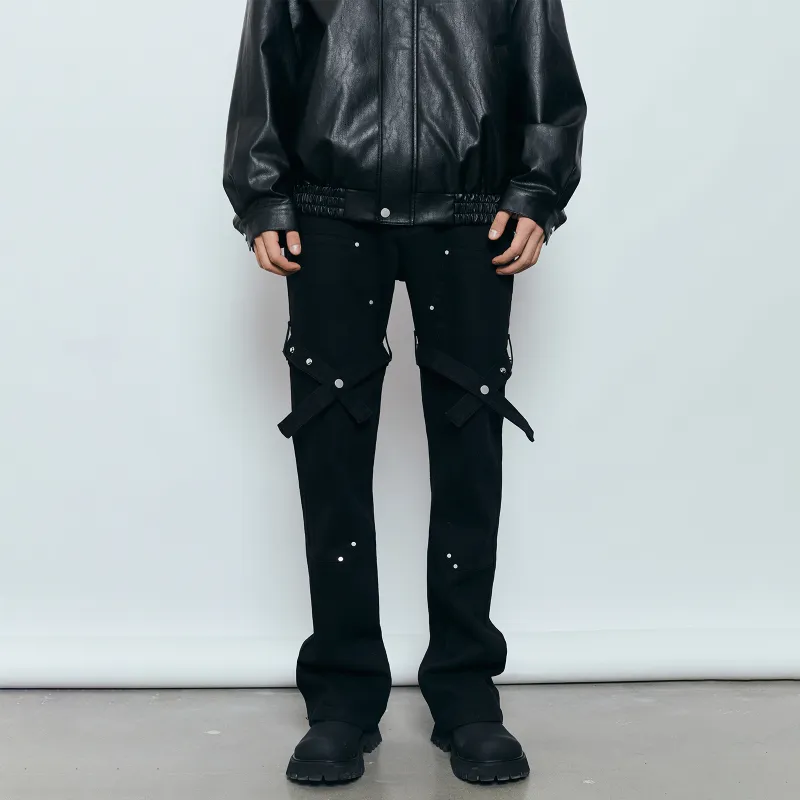 PASET Jeans Unisex Black-5