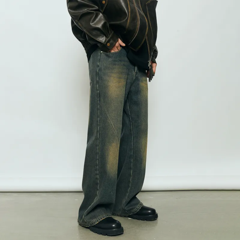PASET Jeans Unisex Vintage Blue-7
