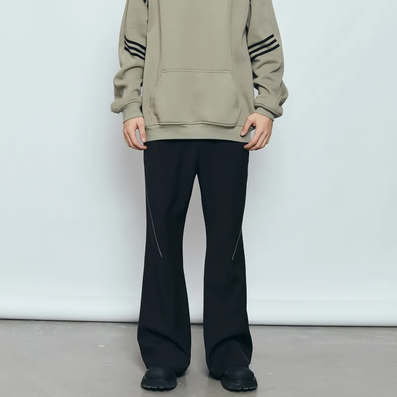 PASET Casual Pants Unisex Black-3