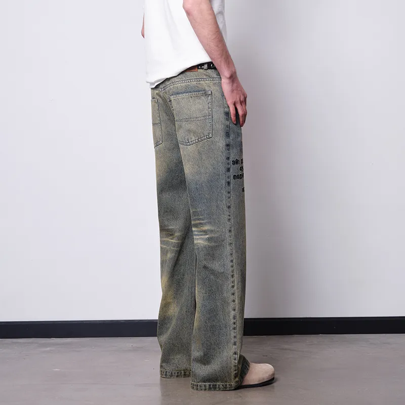 PASET Jeans Unisex Retro Nostalgic Blue-3