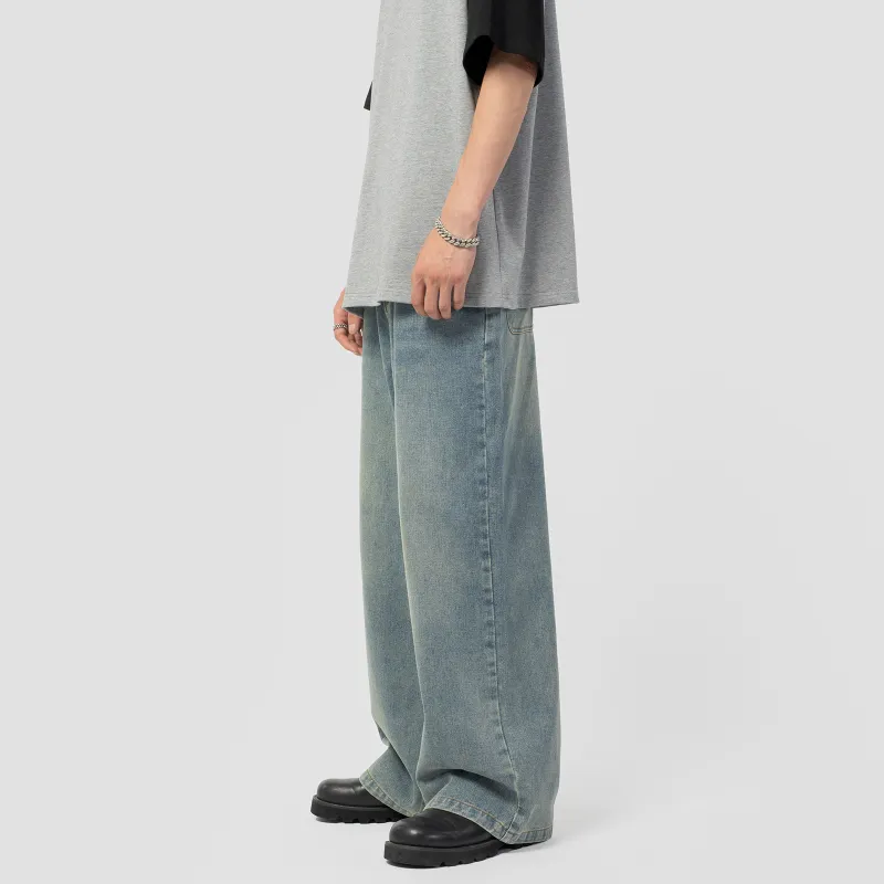 PASET Jeans Unisex Vintage Blue-6