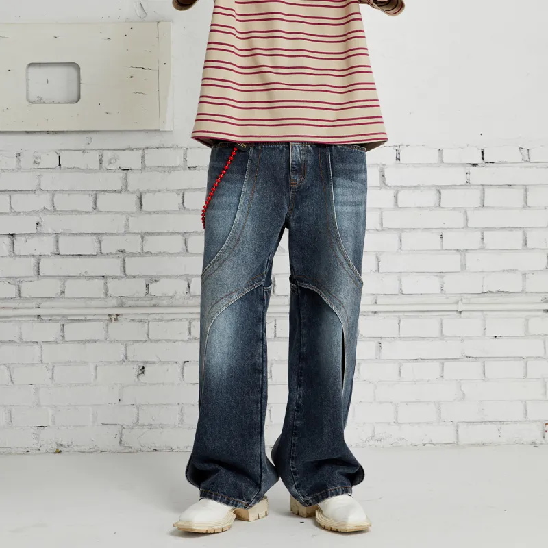 PASET Jeans Unisex Blue Gray-2