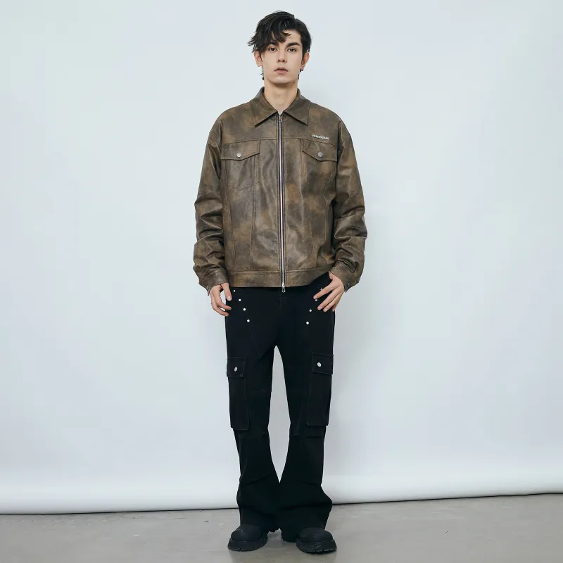 PASET Winter Cotton Lint Jacket Unisex Coffee-2