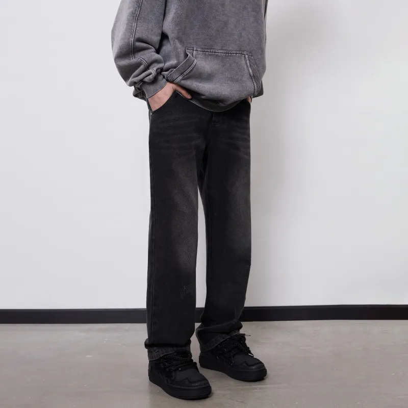PASET Jeans Unisex Washable Smoke Gray-4