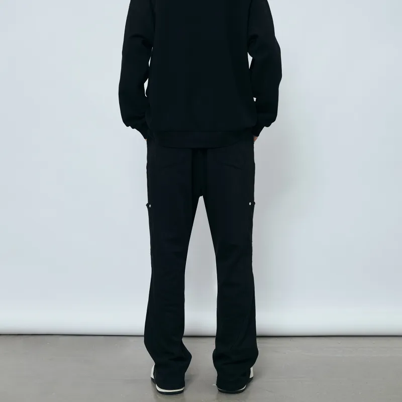 PASET Casual Pants Unisex Black-4