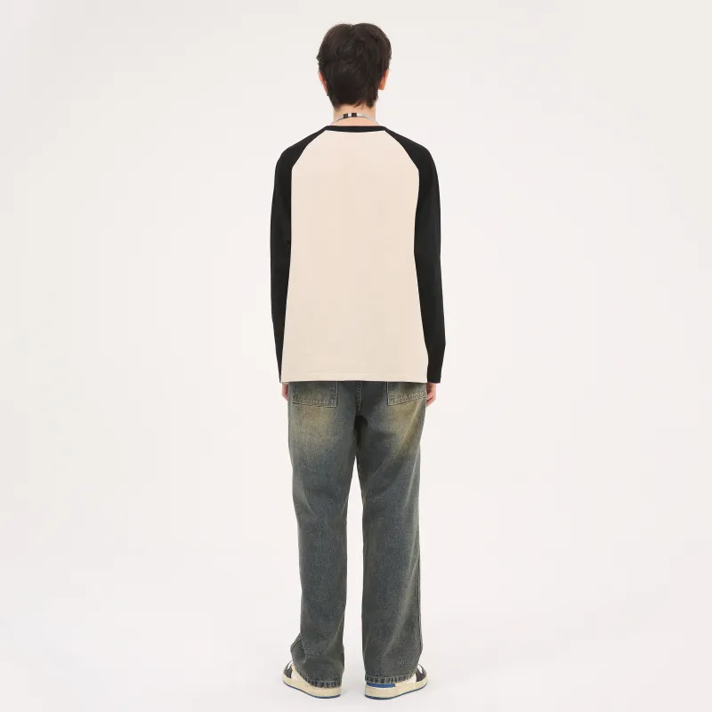 PASET Jeans Unisex Yellow Mud Blue-5