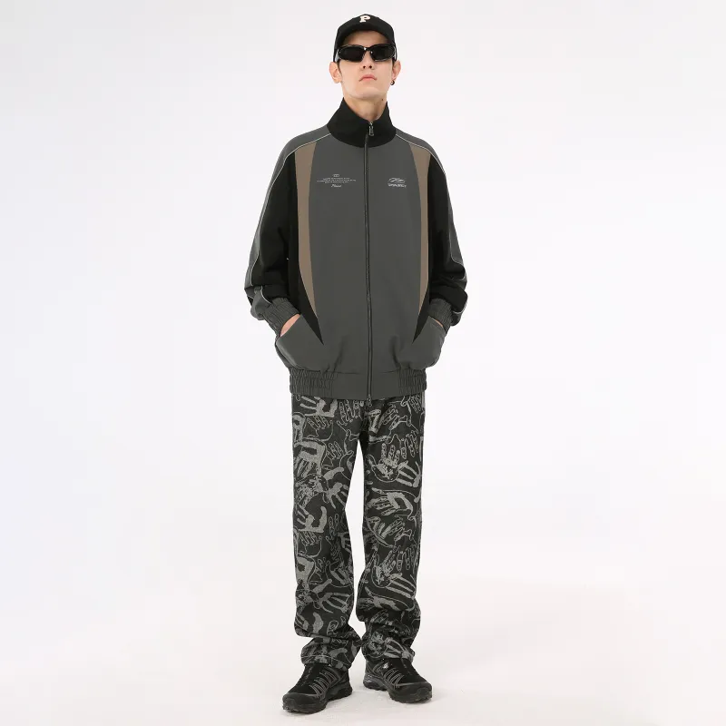 PASET Jacket Unisex Black Gray Color-3