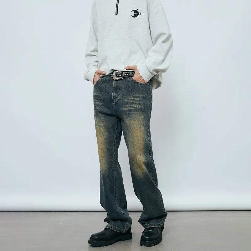 PASET Jeans Unisex Vintage Blue-5