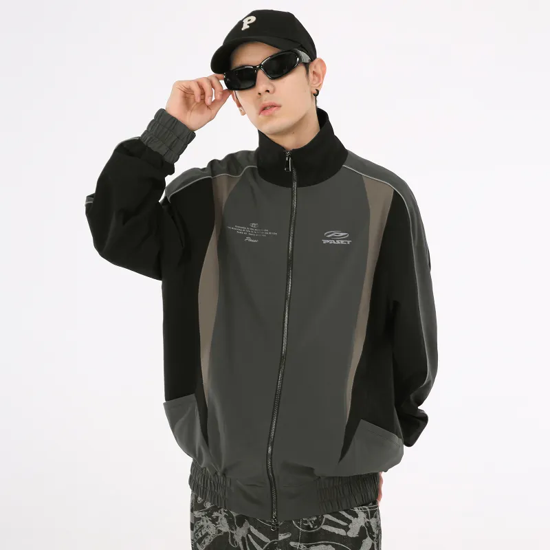 PASET Jacket Unisex Black Gray Color-5