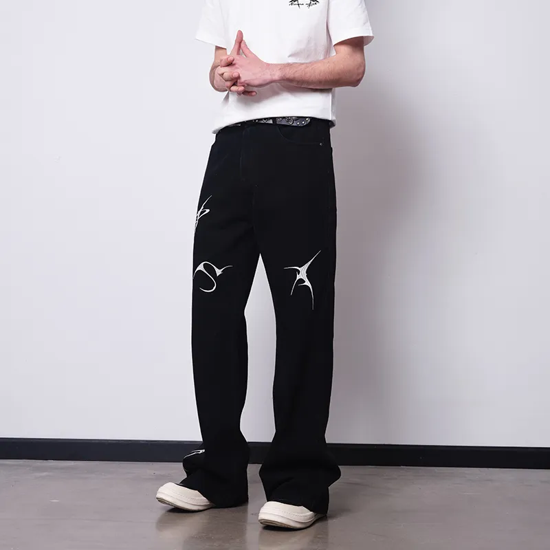 PASET Jeans Unisex Black-4