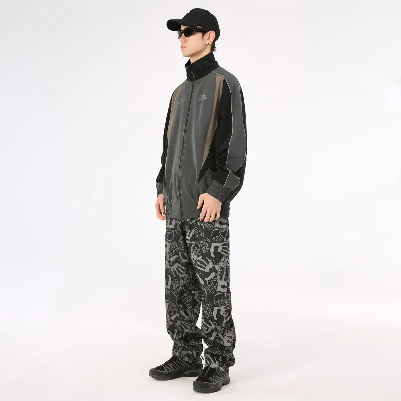 PASET Jacket Unisex Black Gray Color-2