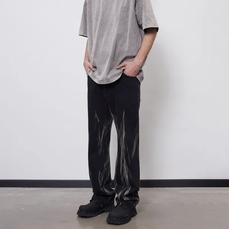 PASET Jeans Unisex Black-4