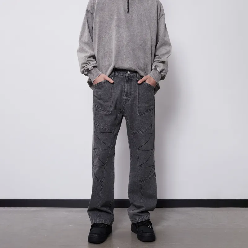 PASET Jeans Unisex Smoke Gray-2